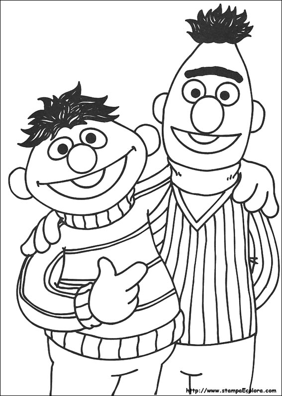 Disegni Sesame Street